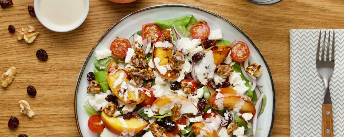 Recipe kit Grilled peach salad